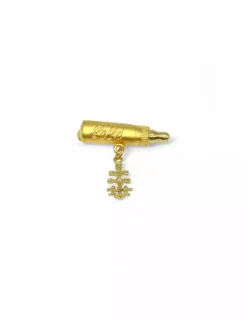 Fashion Alfiler biberón cruz Caravaca 18K Más Joyas|Cruz Caravaca