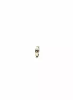 Hot Alianza brillo mate tallada bicolor 18k Alianzas De Oro|Anillos De Oro