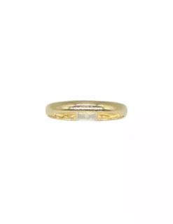 Cheap Anillo alianza lisa media caña de oro 18k - 3mm Alianzas De Oro|Anillos