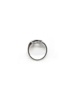 Discount Anillo ancho eslabones plata 925 rodio Anillos De Plata|Anillos