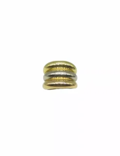 Best Anillo barras 3 oros 18k - T.9 Anillos De Oro|Anillos