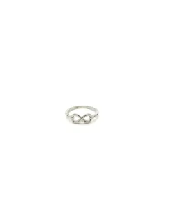 Clearance Anillo bolitas símbolo infinito plata Anillos De Plata|Anillos
