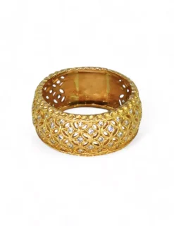 Sale Anillo calado decoración circonitas oro 18k - T.24 Anillos De Oro|Anillos