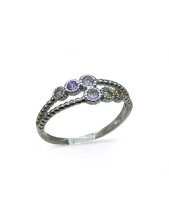 Store Anillo chatones circonitas plata 925 rodio Anillos|Anillos De Plata