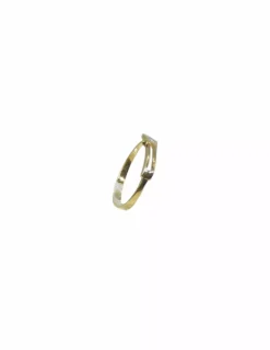 Flash Sale Anillo circonita oro 18k - T.10 Anillos De Oro|Anillos