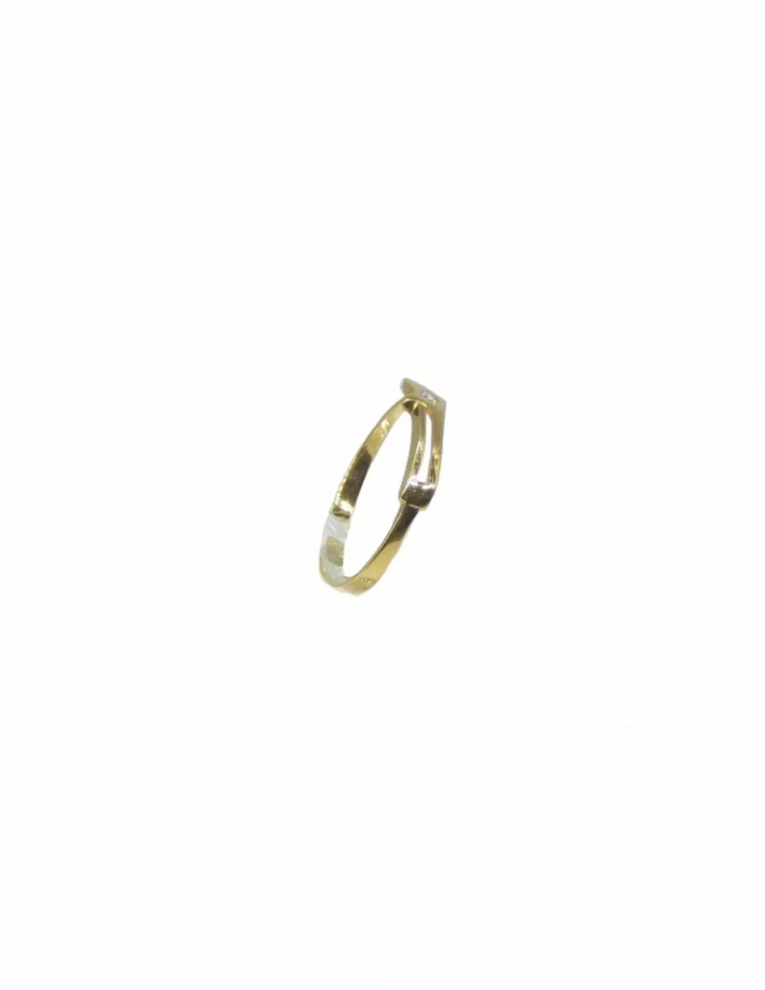 Flash Sale Anillo circonita oro 18k - T.10 Anillos De Oro|Anillos