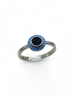 Best Anillo circonita zafiro bocel aguamarina plata 925 Anillos De Plata|Anillos