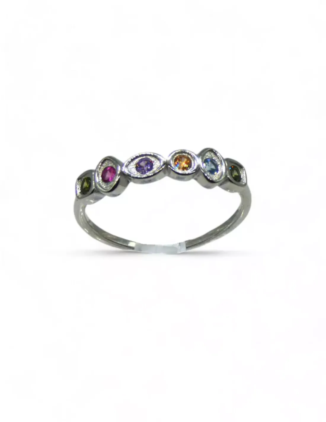 Cheap Anillo circonitas colores plata 925 Anillos De Plata|Anillos