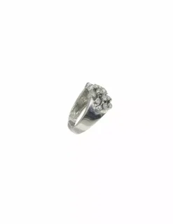 Cheap Anillo con diamantes en hilos oro blanco 18k - T. 11 Anillos Con Brillantes|Anillos De Oro Blanco