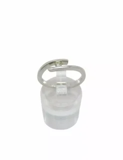 Cheap Anillo cruzado con diamante 0.07ct oro blanco 18k - T.14 Anillos Con Brillantes|Anillos De Oro Blanco