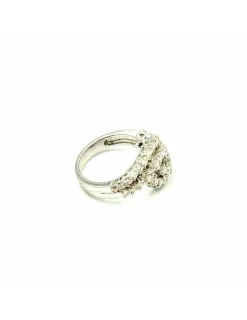 Cheap Anillo espiral de circonitas 18k - T.14 Anillos De Oro|Anillos