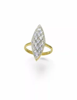New Anillo lanzadera oro 18k -T.14 Anillos De Oro|Anillos