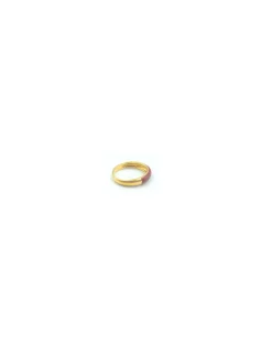 Flash Sale Anillo nácar rojo oro 18k - T.14 Especial Piedras Preciosas|Anillos De Oro