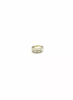 Hot Anillo oro blanco circonitas 18k - T.14 Anillos De Oro Blanco|Anillos