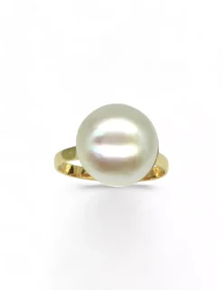 Cheap Anillo perla japonesa oro 18k - T.16 Anillos De Oro|Anillos