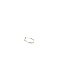 Outlet Anillo plata abierto circonita y media luna Anillos De Plata|Anillos