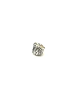 Store Anillo plata ancho red Anillos De Plata|Anillos