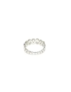 Best Sale Anillo plata zigzag circonitas y liso Anillos De Plata|Anillos