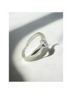 Store Anillo PLATINO 3 garras brillante 0.10ct - T.13 Platino|Anillos Con Brillantes