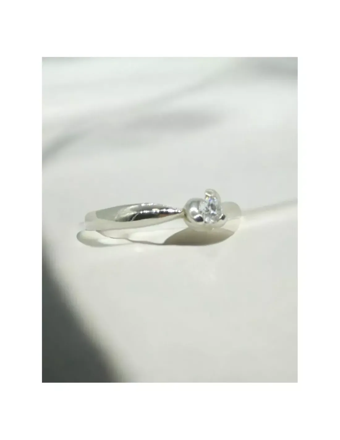 Store Anillo PLATINO 3 garras brillante 0.10ct - T.13 Platino|Anillos Con Brillantes