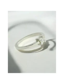 Best Anillo PLATINO 4 garras cuadrado brillante 0.20ct - T.15 Platino|Anillos Con Brillantes