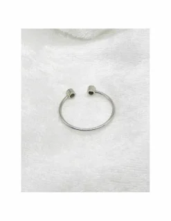 Clearance Anillo PLATINO abierto diamantes 0.06ct- T.11 Platino|Anillos Con Brillantes