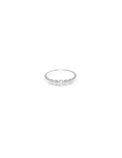 New Anillo quinteto circonitas plata Anillos|Anillos De Plata
