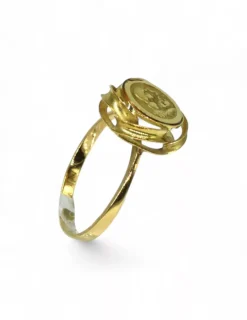 Cheap Anillo rosetón madre oro 18k - T. 22 Anillos De Oro|Anillos