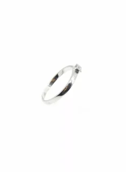 Cheap Anillo solitario con diamante oro blanco 18k - T.14 Anillos Con Brillantes|Anillos De Oro Blanco