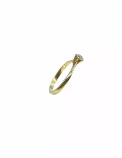 Online Anillo tipo solitario con circonita oro 18k - T.23 Anillos De Oro|Anillos