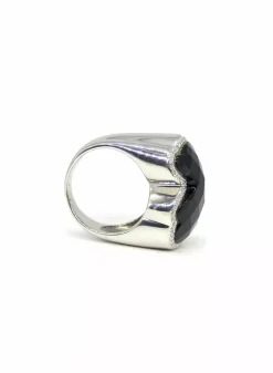 Discount Anillo TOUS color ónix y diamantes oro 18k - T.15 Anillos Con Brillantes|Pendientes Con Brillantes