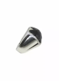 Discount Anillo TOUS color ónix y diamantes oro 18k - T.15 Anillos Con Brillantes|Pendientes Con Brillantes