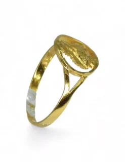 Flash Sale Anillo virgen de la cabeza orla oro 18k Anillos De Oro|Anillos