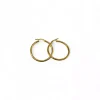 Online Aro tubo 2x29mm plata 925 chapada oro Aros De Plata