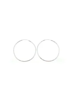 Online Aros plata de Ley - 50 x 2mm Aros De Plata