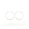 Clearance Aros plata de Ley 35 x 2mm Aros De Plata