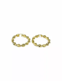 Store Aros retorcidos oro 18k Aros De Oro|Pendientes De Oro