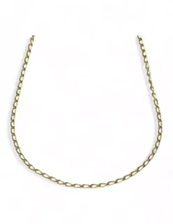 Clearance Cadena Bilbao oro 18k - 50cm Cadenas De Oro