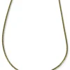 Online Cadena cola de ratón oro 18k - 45cm Cordones De Oro