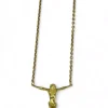 Cheap Cadena con cristo Dali eslabón forzada oro 18k - 52x0.2cm Cadenas De Oro