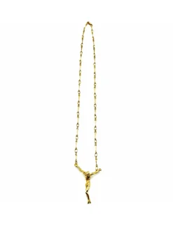 Sale Cadena cristo Dalí de oro 18K - 50 cm Cadenas De Oro