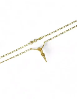 Flash Sale Cadena Cristo Dalí oro 18k - 53cm Cadenas De Oro