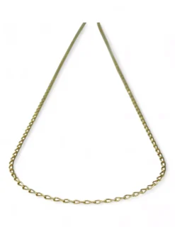 New Cadena eslabón Bilbao 18k - 45cm Cadenas De Oro