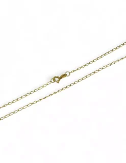 Clearance Cadena eslabón Bilbao oro 18k - 50cm Cadenas De Oro