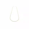 Best Cadena eslabón forzada oro 18k - 50cm Cadenas De Oro