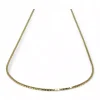 Sale Cadena eslabón veneciano oro 18k - 49x0.1cm Cadenas De Oro