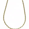 Best Cadena eslabón 3x1 oro 18k - 60cm Gargantillas De Oro