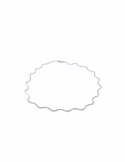 Discount Cadena formas oro blanco 18k - 50cm Gargantillas De Oro