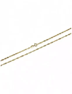 Cheap Cadena Singapur oro 18k - 44x0.2cm - 3,15gr Cadenas De Oro
