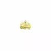 Online Colgante calado de elefante oro 18k - 1,3 cm Colgante Para Bebé Y Niños|Colgante De Animales